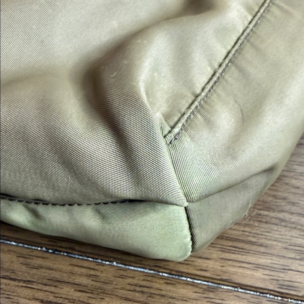 Prada beige tote - actually more of a coca color see ALL PHOTOS - Picture 8 of 12